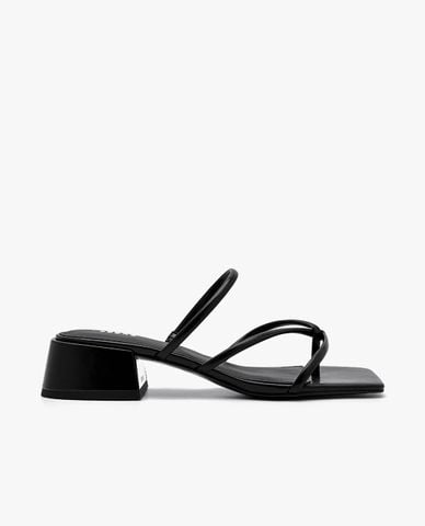  PEDRO - Giày mules cao gót nữ mũi vuông Effie 