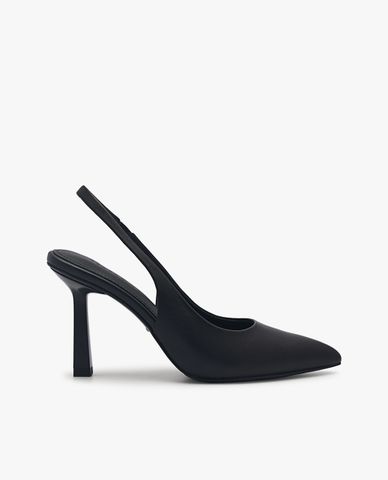  PEDRO - Giày cao gót nữ bít mũi phối quai đeo gót 