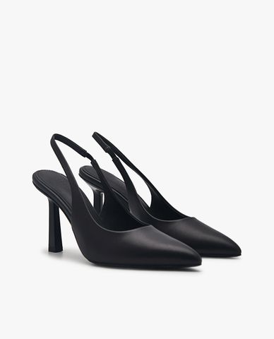  PEDRO - Giày cao gót nữ bít mũi phối quai đeo gót 