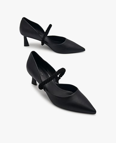  PEDRO - Giày cao gót nữ bít mũi Leather Terrazo 