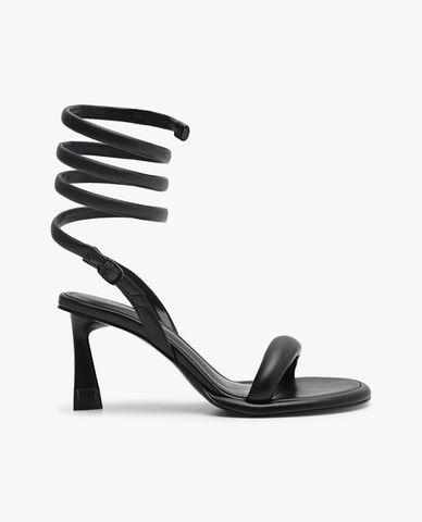  PEDRO - Giày sandals cao gót nữ quai ngang hở mũi hiện đại 