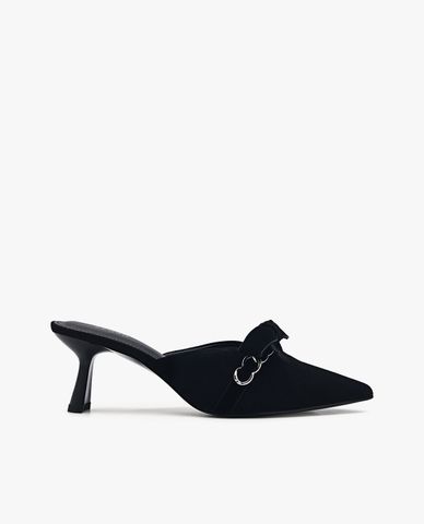  PEDRO - Giày cao gót mũi nhọn đính nơ nữ tính 