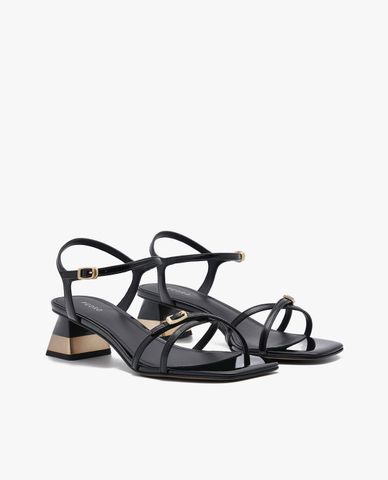  PEDRO - Giày sandals cao gót nữ mũi vuông Kenzie 