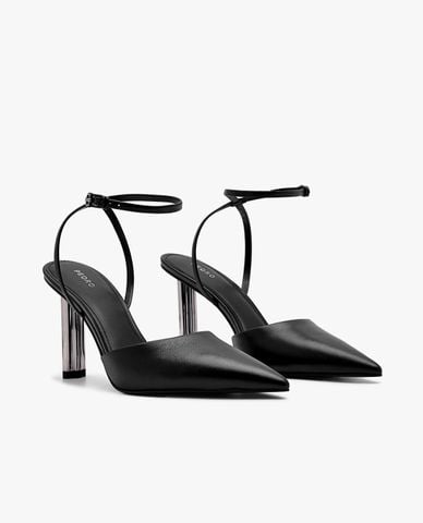  PEDRO - Giày cao gót nữ bít mũi Icon Leather 