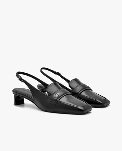  PEDRO - Giày sandals cao gót nữ mũi vuông Studio Leather 