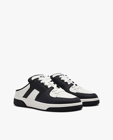  PEDRO - Giày mules nữ đế bệt mũi tròn hở gót EOS 