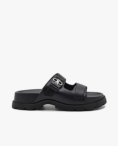  PEDRO - Dép nữ quai ngang phối khoá Icon Buckle 