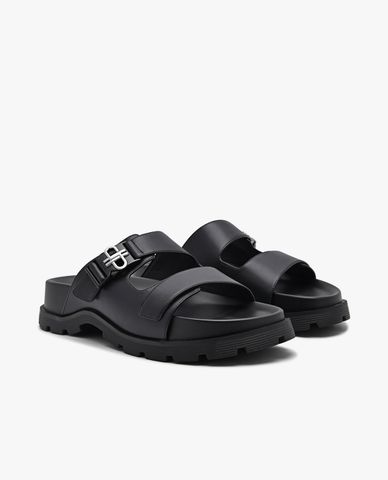  PEDRO - Dép nữ quai ngang phối khoá Icon Buckle 