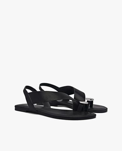  PEDRO - Giày sandals nữ đế bệt Demi Toe Loop 