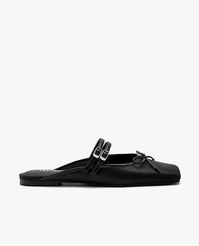  PEDRO - Giày mules nữ đế thấp mũi vuông Linea 