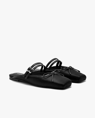  PEDRO - Giày mules nữ đế thấp mũi vuông Linea 