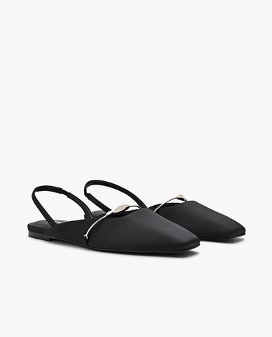 PEDRO - Giày sandals nữ đế bệt mũi vuông Mira 