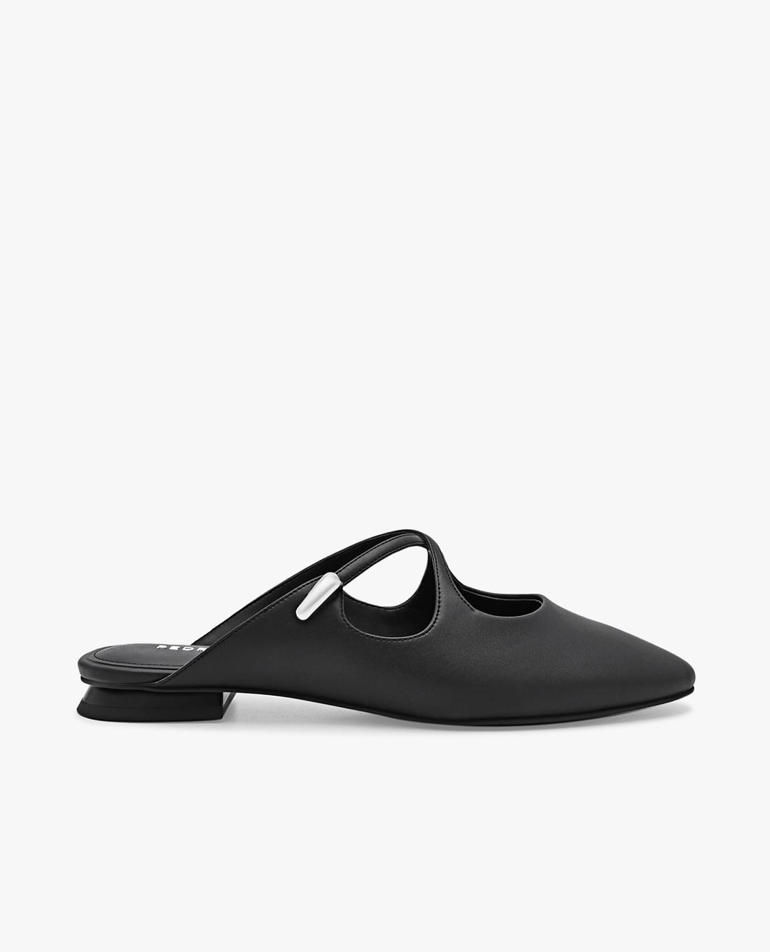 PEDRO - Giày mules nữ đế thấp mũi nhọn Crossover