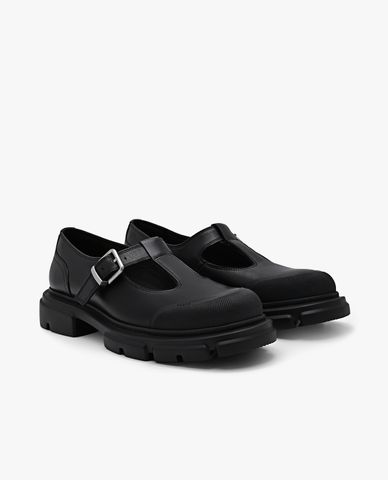  PEDRO - Giày lười nữ đế vừa mũi tròn Ellis Leather 