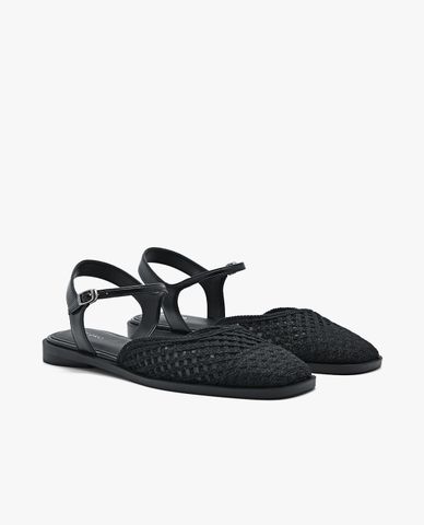  PEDRO - Giày sandals nữ đế thấp Marvel Ankle Strap 
