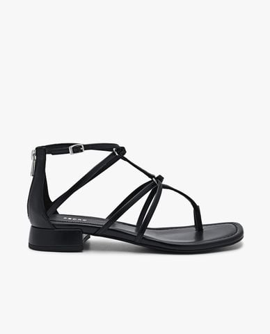  PEDRO - Giày sandals nữ đế thấp Gladiator 
