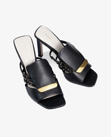  PEDRO - Giày cao gót hở mũi đế vuông thời trang 