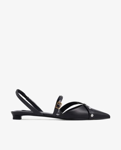  PEDRO - Giày sandals mũi nhọn Asymmetric Mirror 