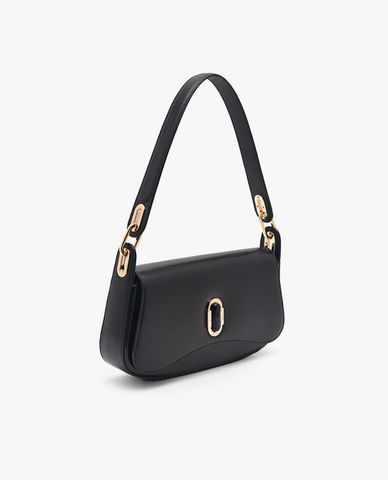  PEDRO - Túi đeo vai nữ nắp gập phối khóa kim loại sang trọng 