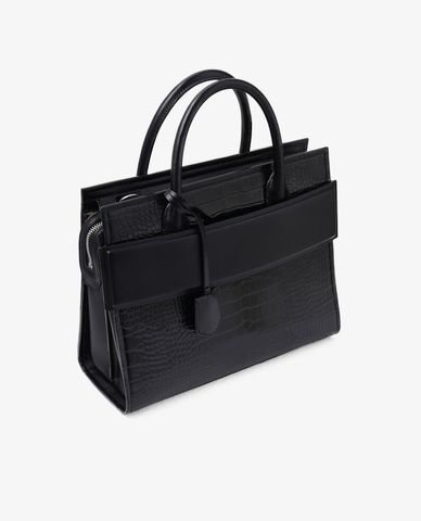  PEDRO - Túi xách tay Croc Effect 