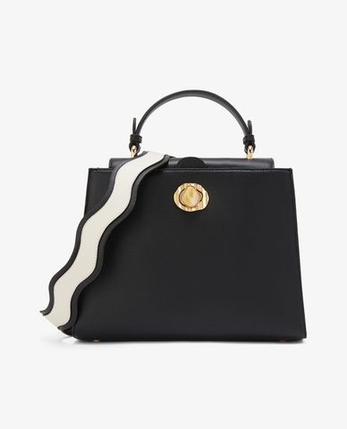  PEDRO - Túi xách tay hình thang khóa kim loại 