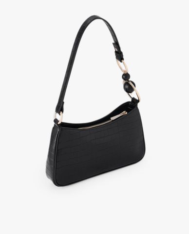  PEDRO - Túi đeo vai chữ nhật Acrylic Embellished Croc Effect 