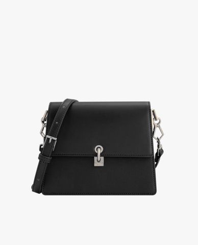  PEDRO - Túi đeo chéo nắp gập Twill Details 