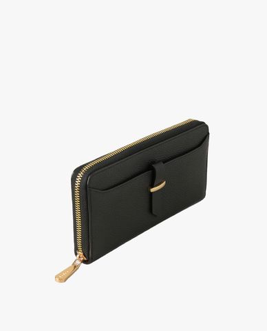  PEDRO - Ví nữ phom dài Embossed Leather Zipper 