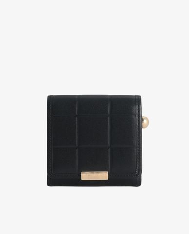  PEDRO - Ví nữ phom vuông Quilted Leather 