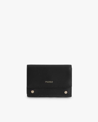  PEDRO - Ví nữ dạng gập Textured Leather Trifold 