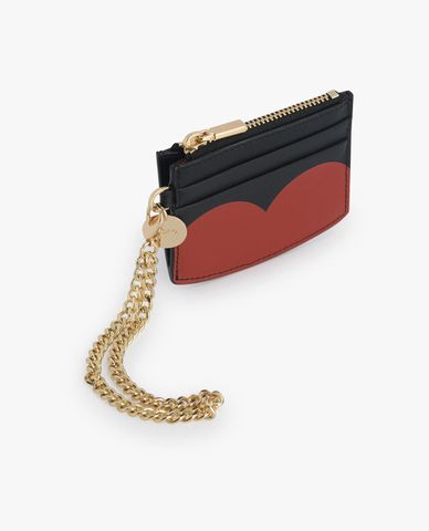  PEDRO - Ví đựng name card nữ Leather With Printed Heart 