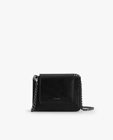  PEDRO - Ví nữ nắp gập thời trang Chain Handle 