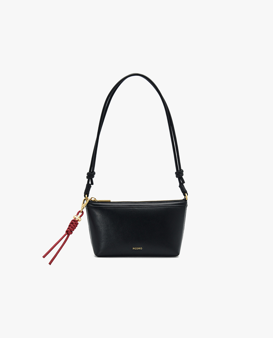 PEDRO - Túi đeo vai nữ hình thang Braided Knot Padded