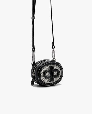  PEDRO - Túi đeo chéo nữ hình bầu dục Icon Canvas Pouch 