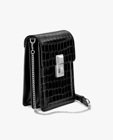  PEDRO - Ví nữ hình chữ nhật Croc Effect Leather Phone Pouch 