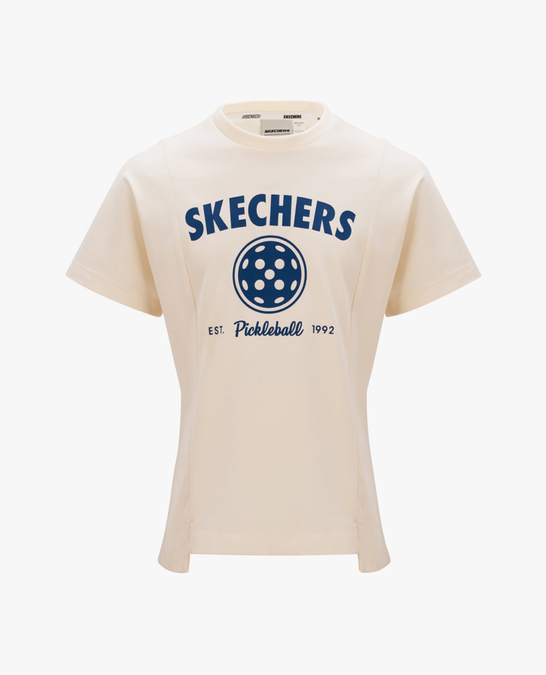 SKECHERS - Áo thun bé gái cổ tròn tay ngắn