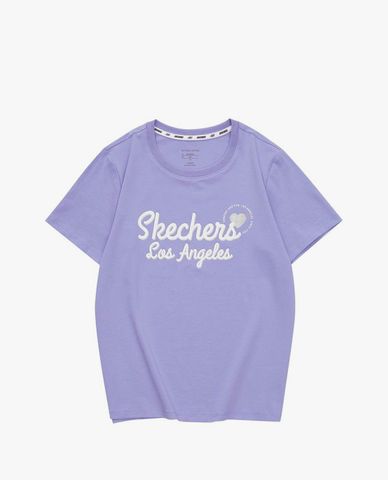  SKECHERS - Áo thun nữ tay ngắn thời trang 