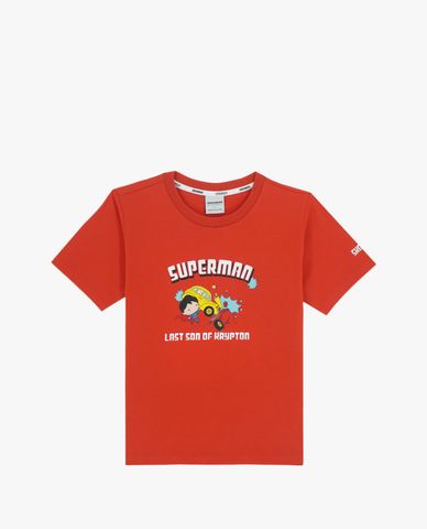  SKECHERS - Áo thun bé trai cổ tròn tay ngắn DC Collection 