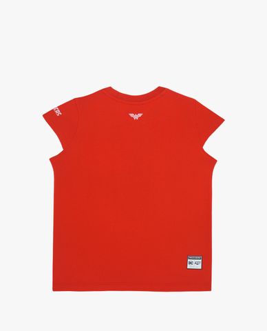  SKECHERS - Áo thun bé gái cổ tròn tay ngắn DC Collection 