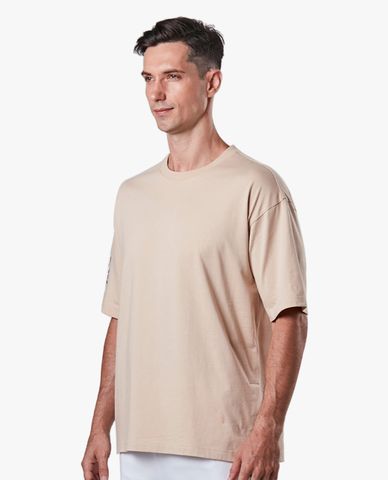  SKECHERS - Áo thun phom rộng tay lỡ thời trang 