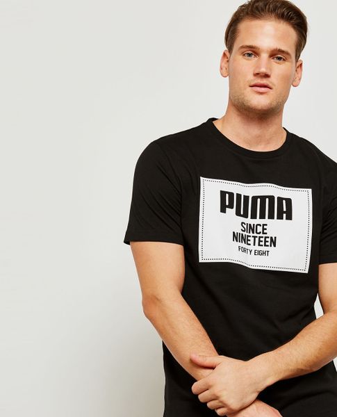 PUMA - Áo thun nam logo Puma Rebel Block Basic MaisonOnline - Phân ...