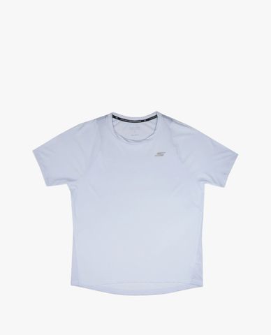  SKECHERS - Áo thun thể thao nam cổ tròn tay ngắn hiện đại 