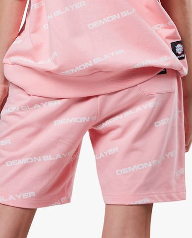  SKECHERS - Quần short tập luyện unisex ngang gối Demon Slayer 