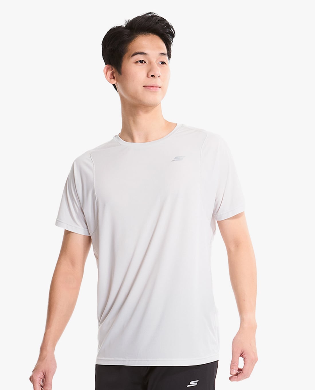 SKECHERS - Áo thun nam cổ tròn tay ngắn City Running Club