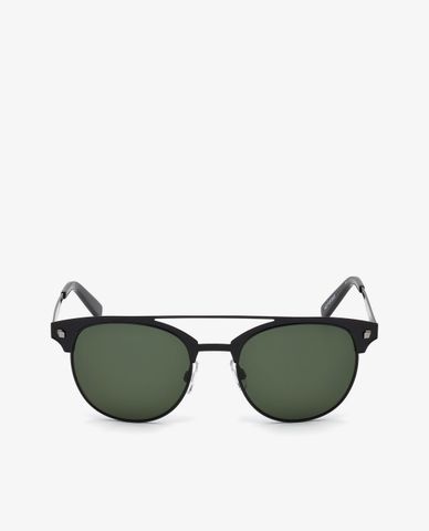  DSQUARED2 - Kính mát phom tròn gọng dày Bruce 