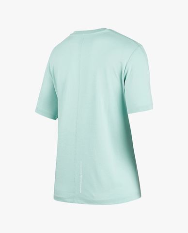  SKECHERS - Áo thun nữ cổ tròn tay ngắn hiện đại 