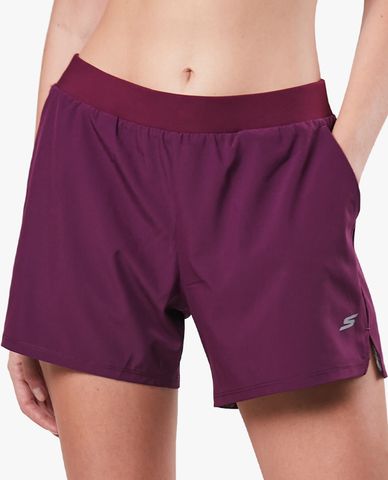  SKECHERS - Quần short tập luyện nữ lưng thun Training 