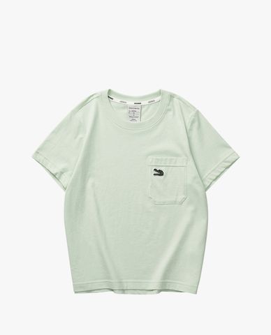  SKECHERS - Áo thun nữ ngắn tay phom suông hiện đại 