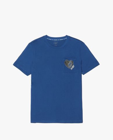  SKECHERS - Áo thun nam tay ngắn năng động phối logo 