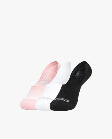  SKECHERS - Pack 3 đôi vớ unisex cổ thấp hiện đại 